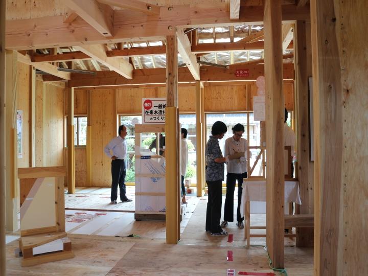 天然木の家　構造見学会（予約制）
