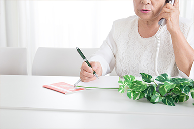 お問い合わせの様子