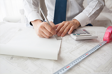 みわい工房によるお見積もりの様子