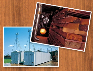 特許技術の木材乾燥機を開発しました。