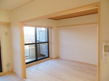 マンション　自然素材リフォーム　洋室