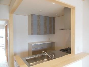 マンション　リフォーム　キッチン棚